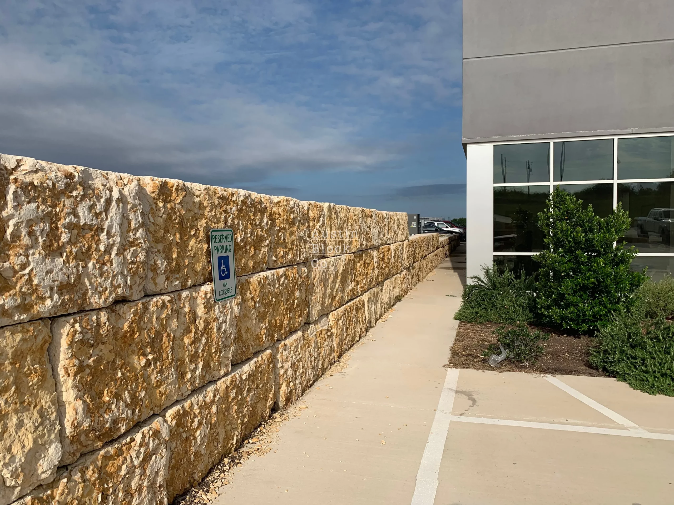Austin Office Park Block Wall — Austin Block Company, Austin, TX
