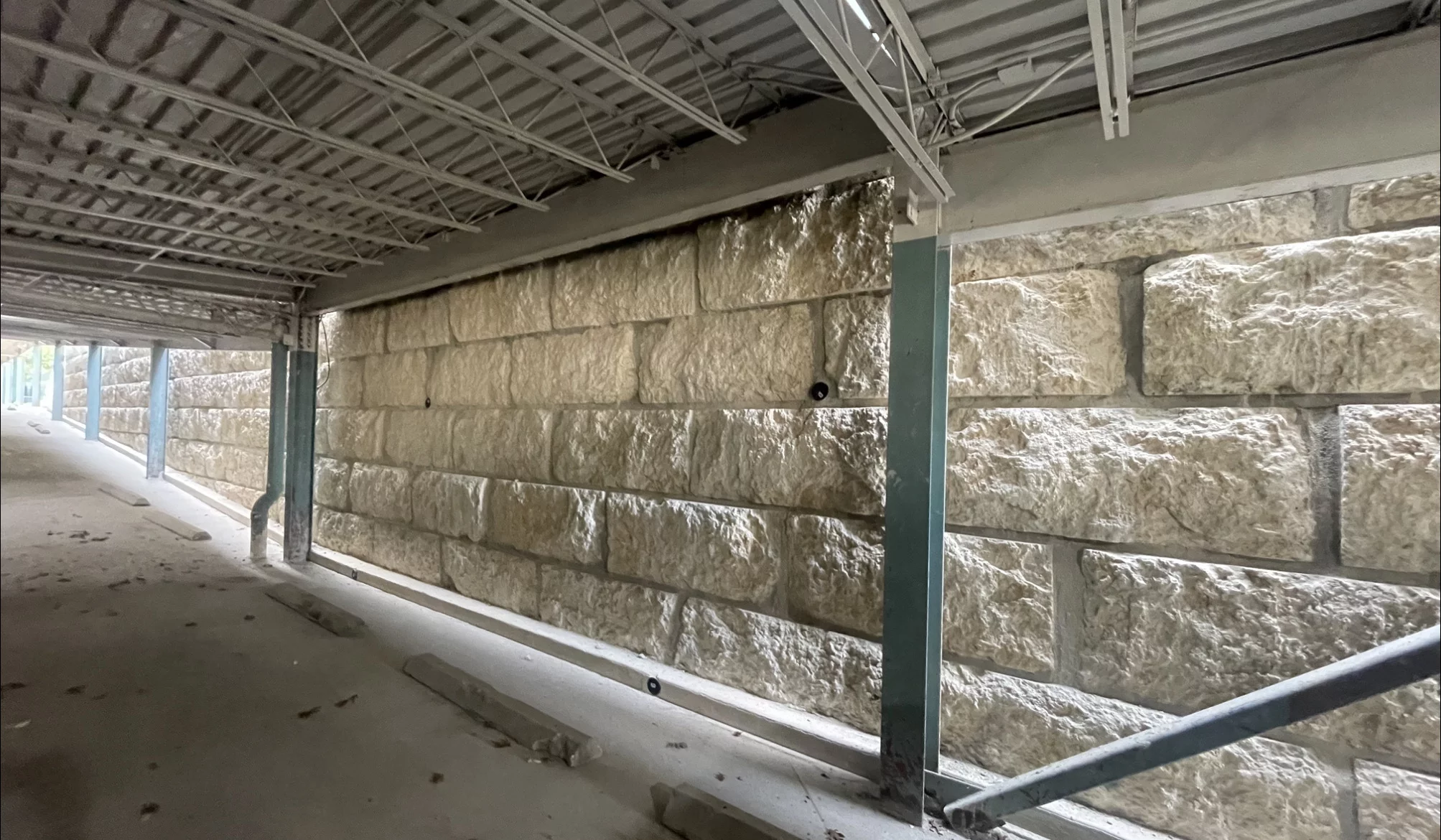 Parking Garage Stone Facade — Austin Block Company, Round Rock, TX
